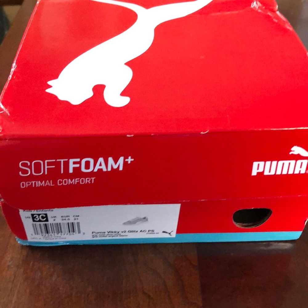 Brand new Puma sneakers for kids size 3c.